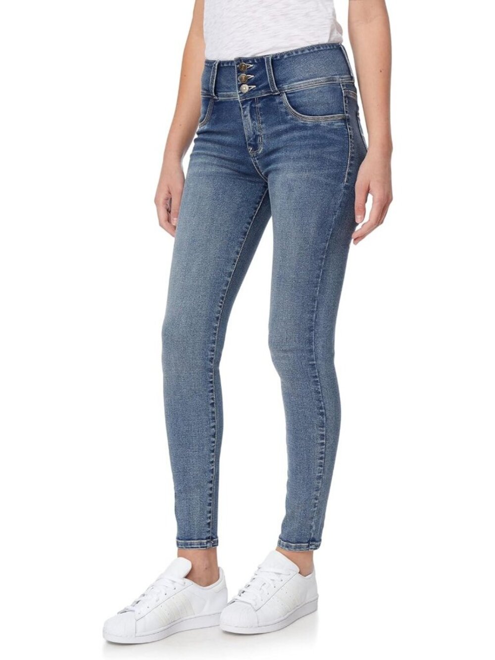 High-Rise Sassy Skinny Jeans for Women | Instasoft Fabric | Standard & Plus